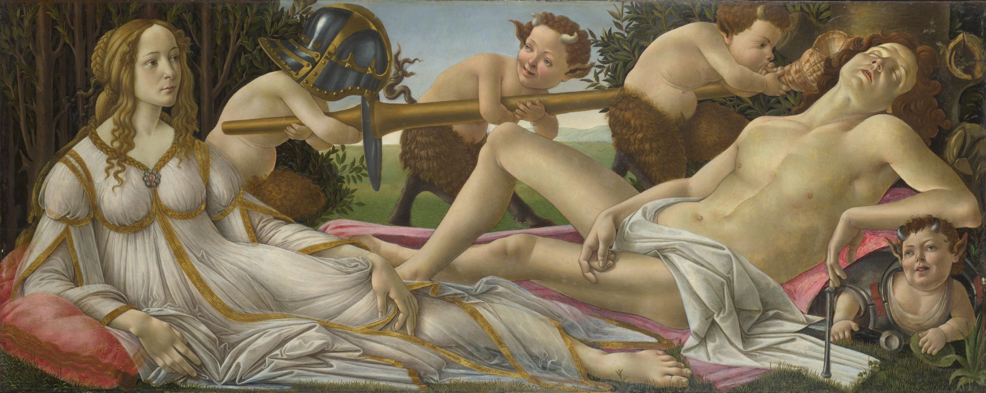 Sandro Botticelli - Venus and Mars 